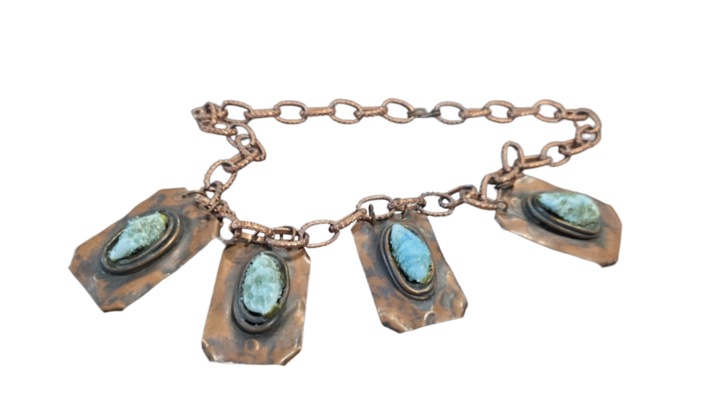 Elegante colar vintage