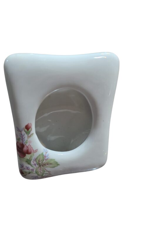 Porta retrato de porcelana