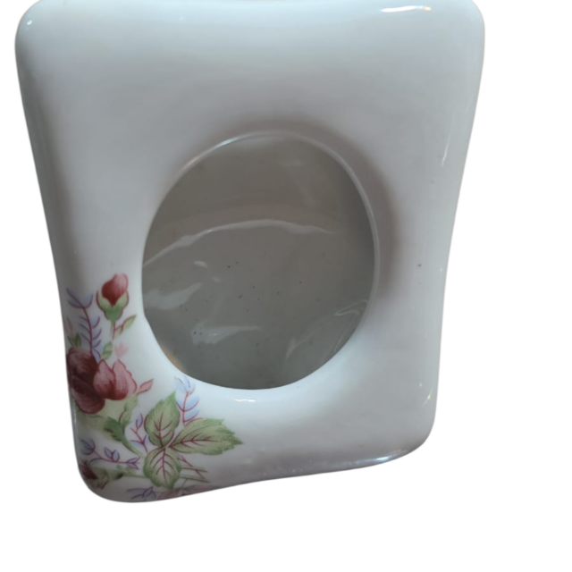 Porta retrato de porcelana