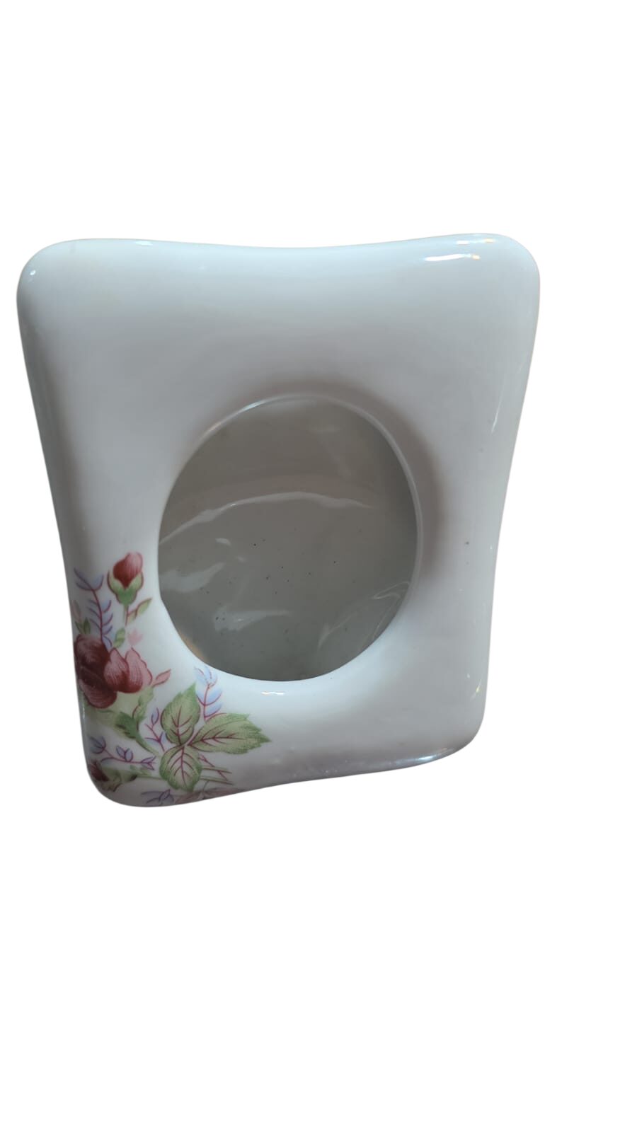 Porta retrato de porcelana