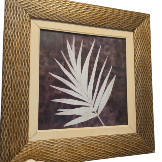 Quadro com botânica