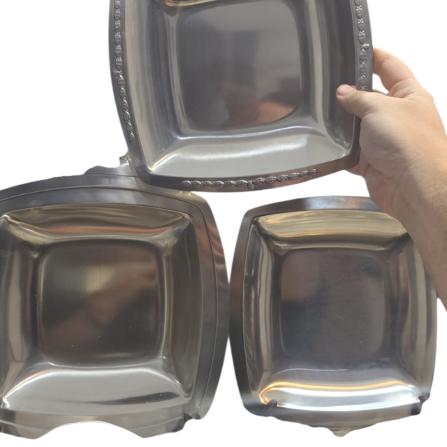 Trio de Inox Fracalanza sem uso