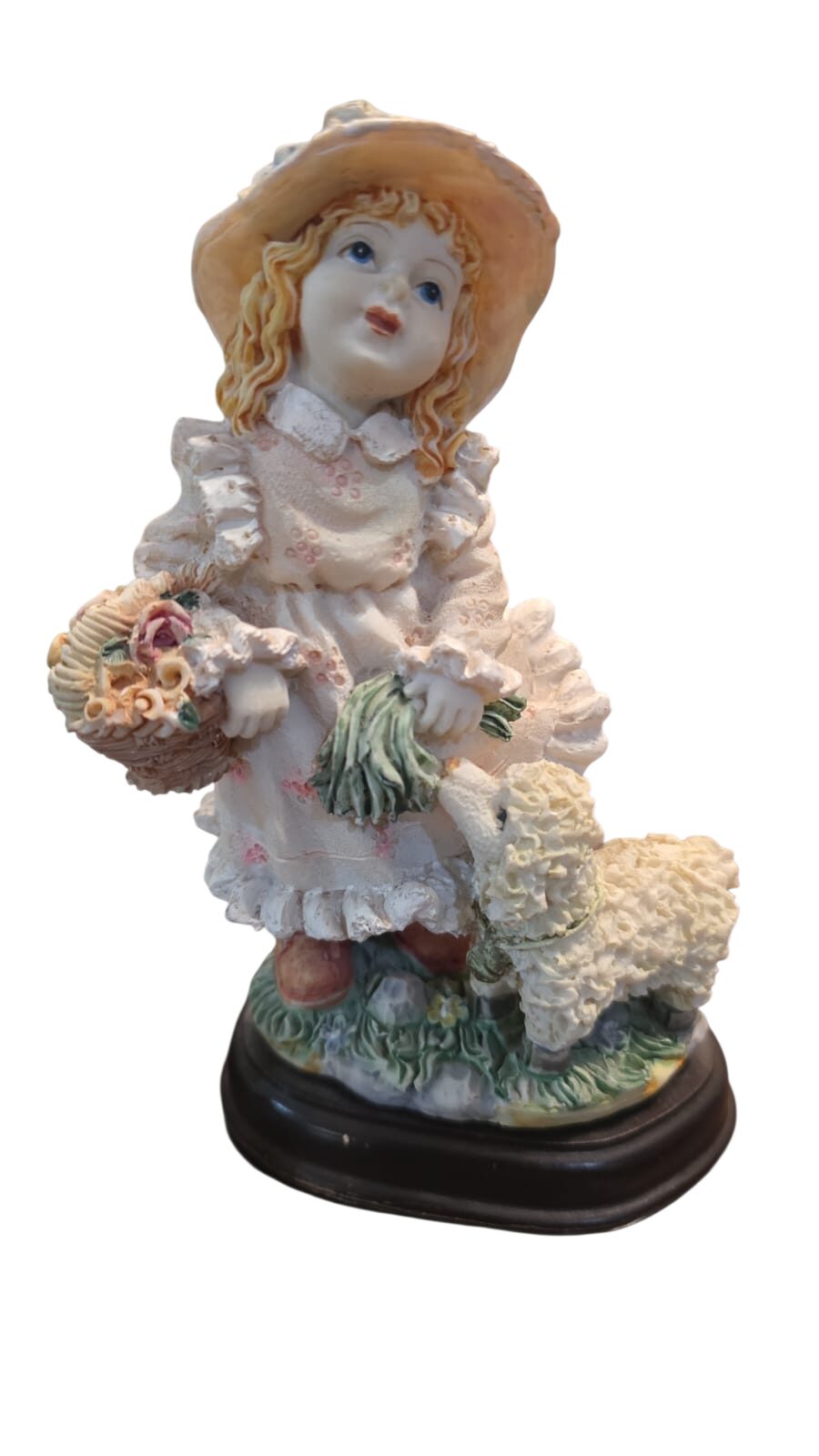 Bela escultura de resina