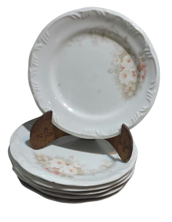 Prato de sobremesa porcelana Schmidt edição especial classic (valor unitário)