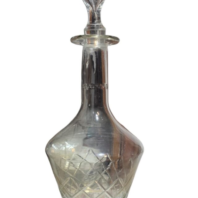 Grande licoreira de cristal