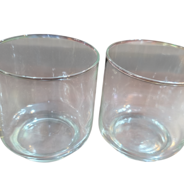 Par de copos de whisky