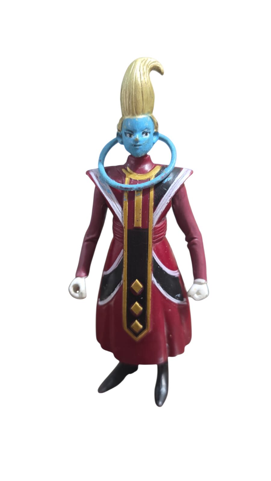 Figura colecionável do personagem Whis do Dragon Ball Super