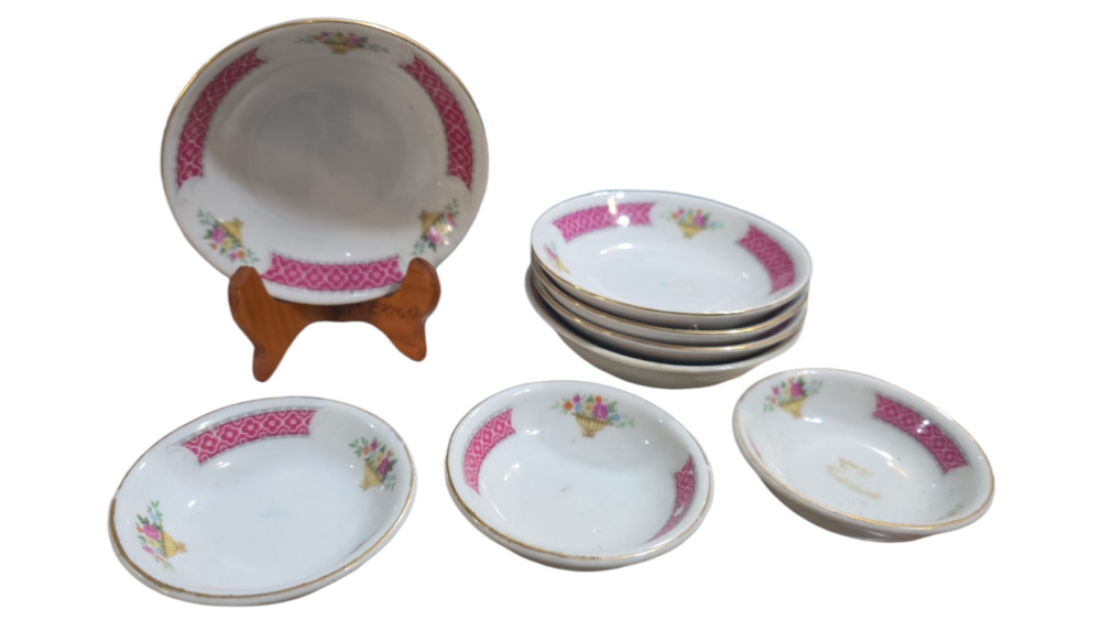 Conjunto de bowls de porcelana chinesa