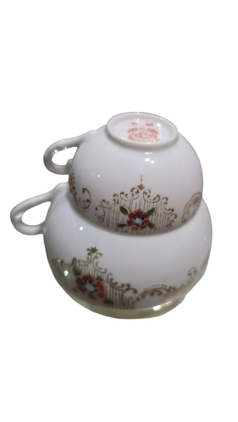 Par de xícaras de chá e café japonesas
