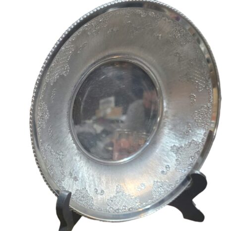 Bela fruteira inox antiga