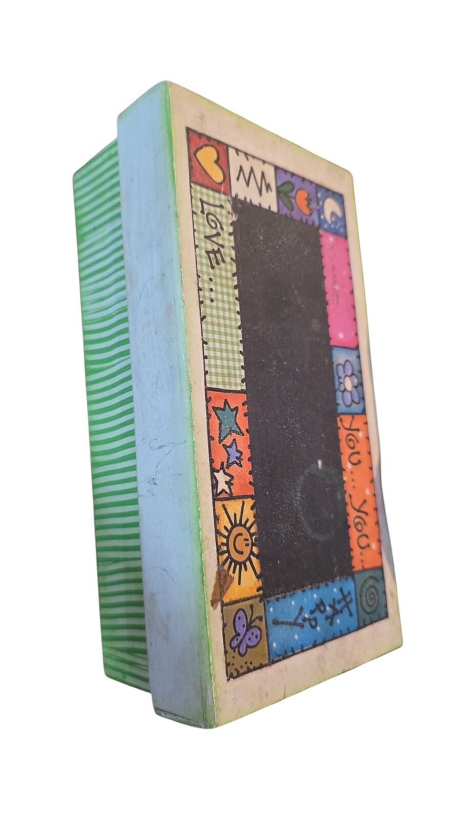 Bela caixa artesanal, linda arte