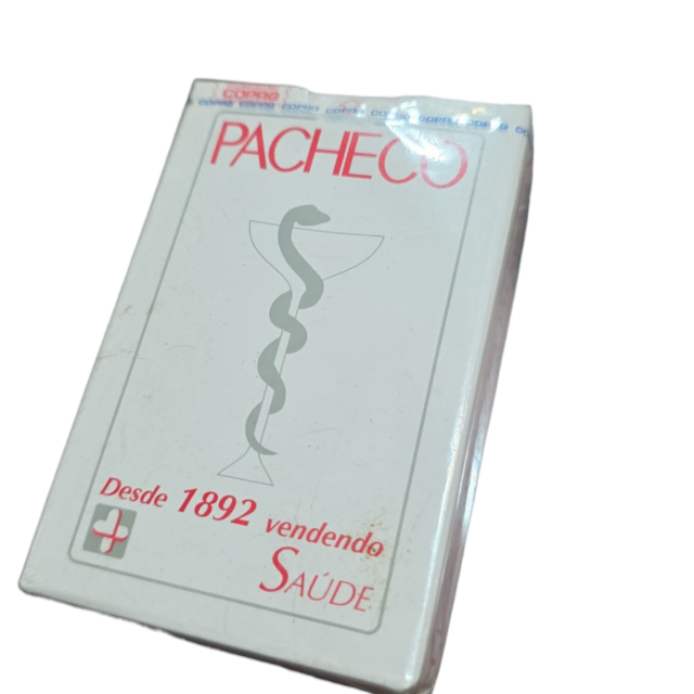 Antigo baralho Pacheco lacrado