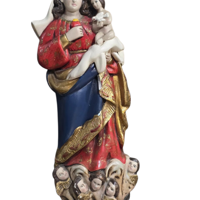 Imagem religiosa de gesso