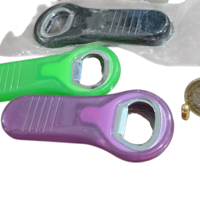 Trio de abridores de garrafa