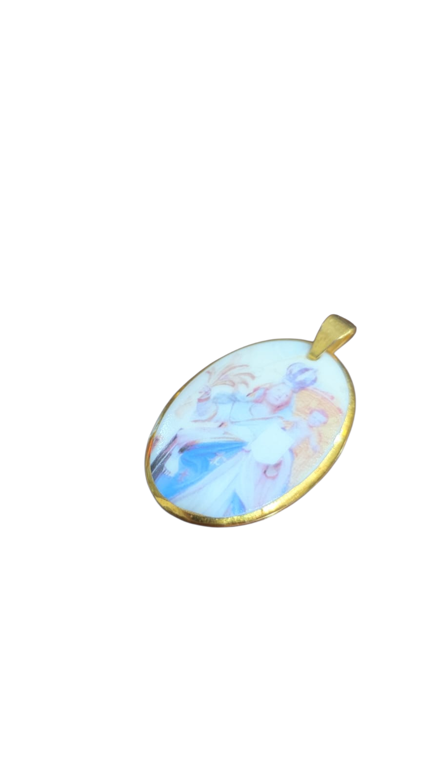 Pingente sacro de porcelana