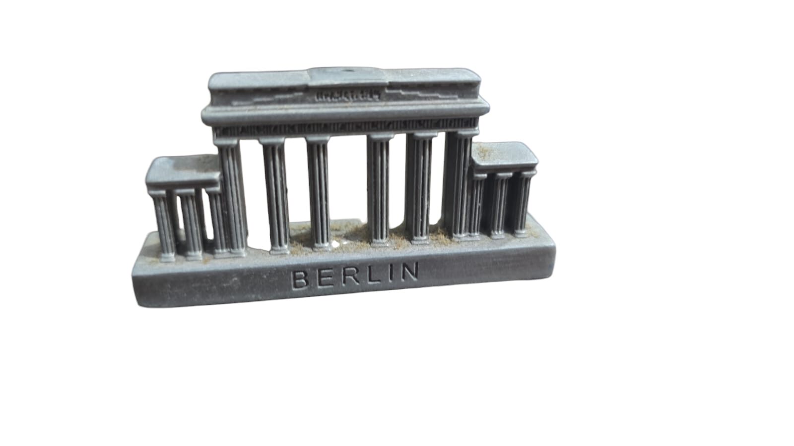 Miniatura de metal do Portão de Brandemburgo (Alemanha)