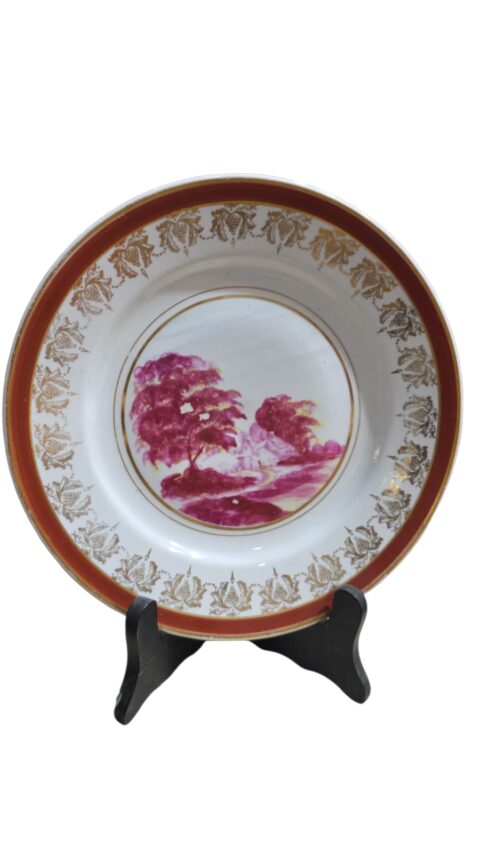 Antiga porcelana Barão do Rio Branco, belíssima arte e dourações
