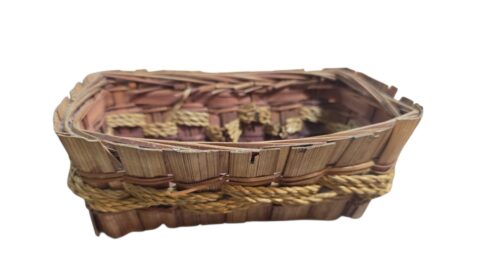Antiga cesta artesanal
