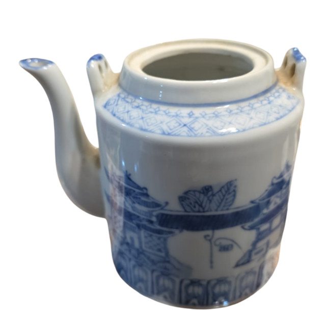 Bule de porcelana chinesa