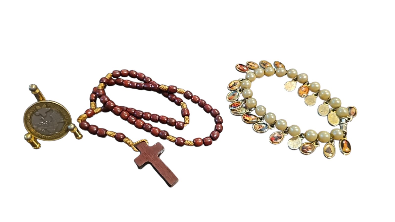 Par de itens religiosos