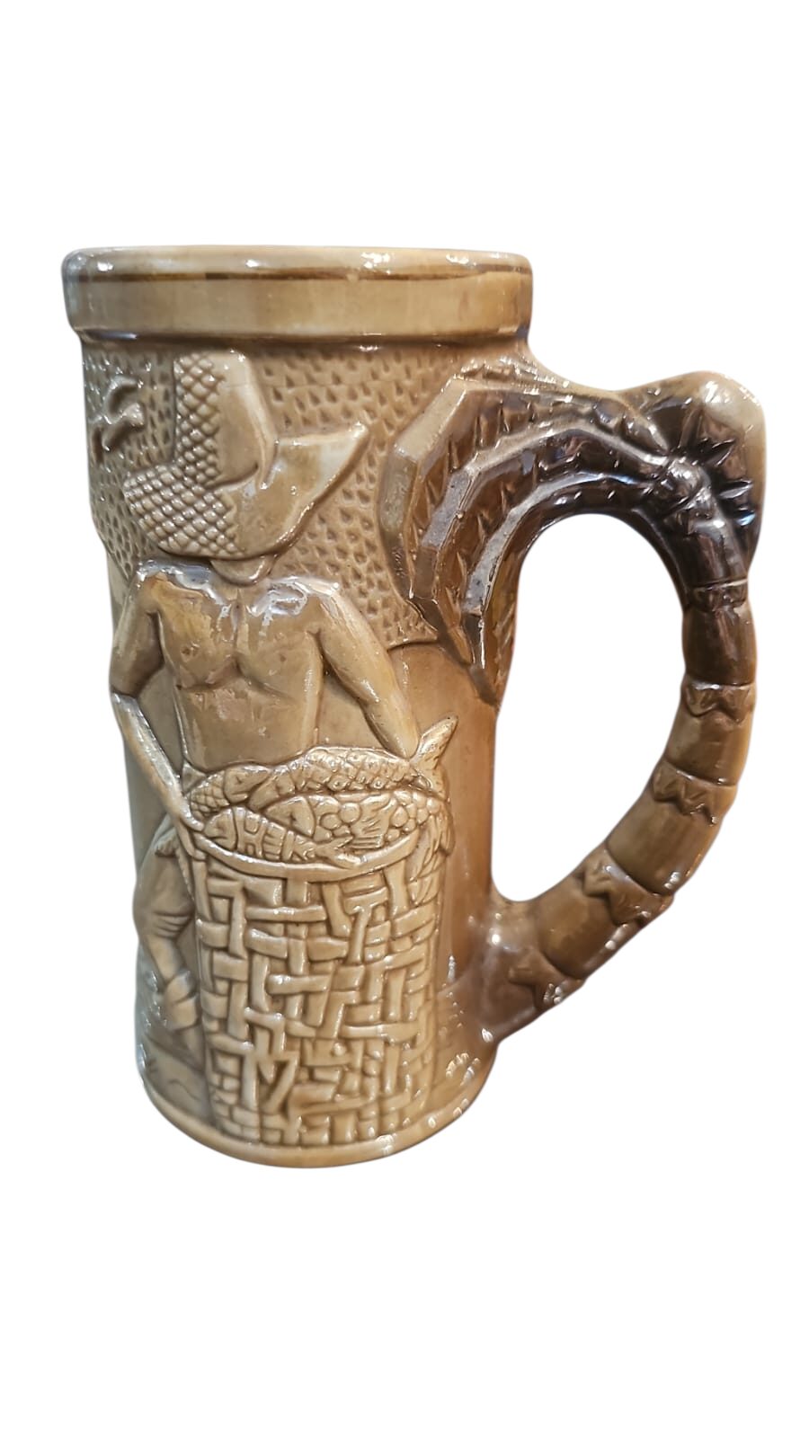Antiga caneca, bela arte
