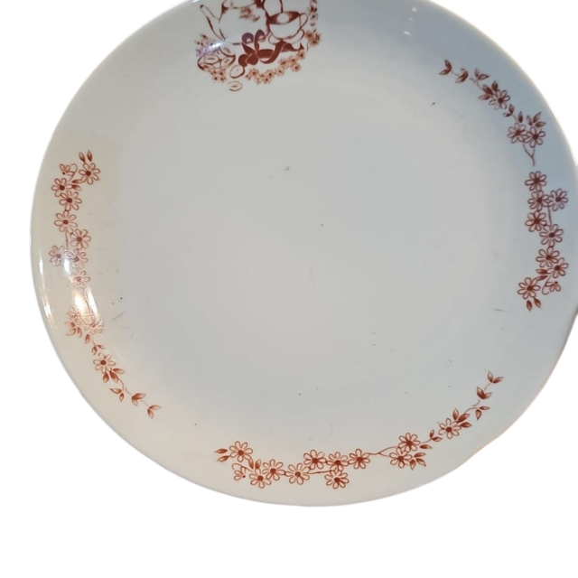 Prato de sobremesa porcelana Germer, bela arte