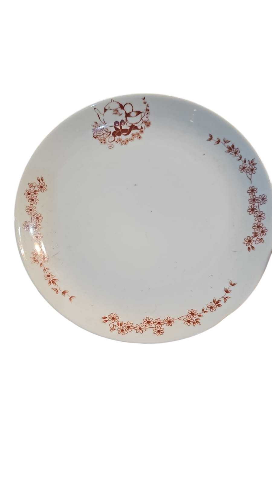 Prato de sobremesa porcelana Germer, bela arte