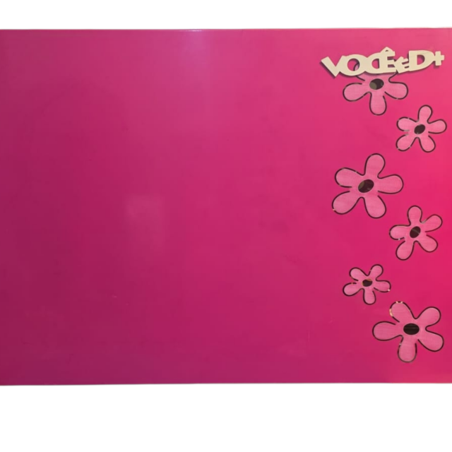 Grande quadro de metal para anotações e fotos, imã, gruda