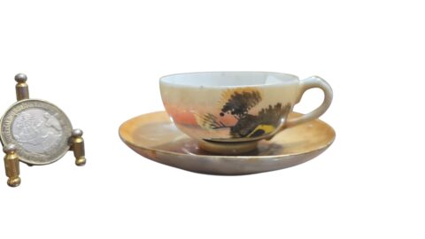 Xícara de porcelana japonesa casca de ovo