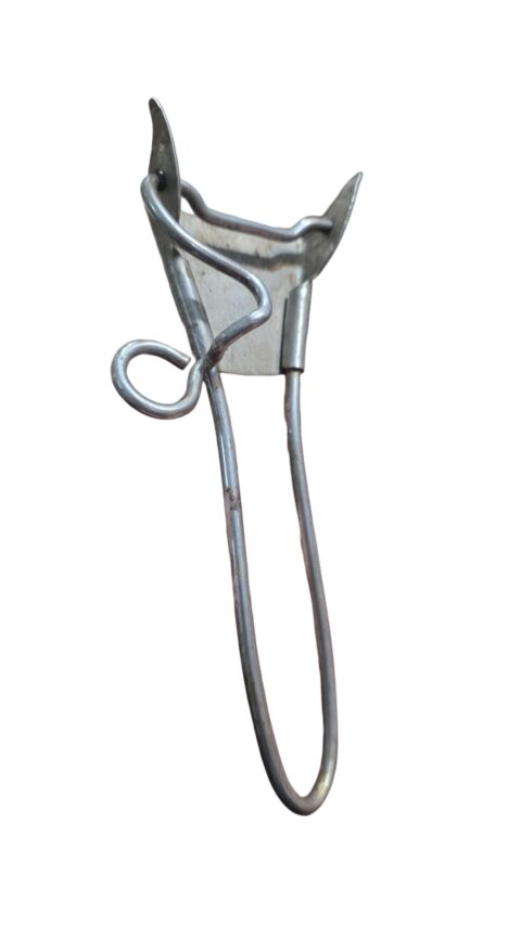 Antigo e raro pegador americano da manufatura Pyrex