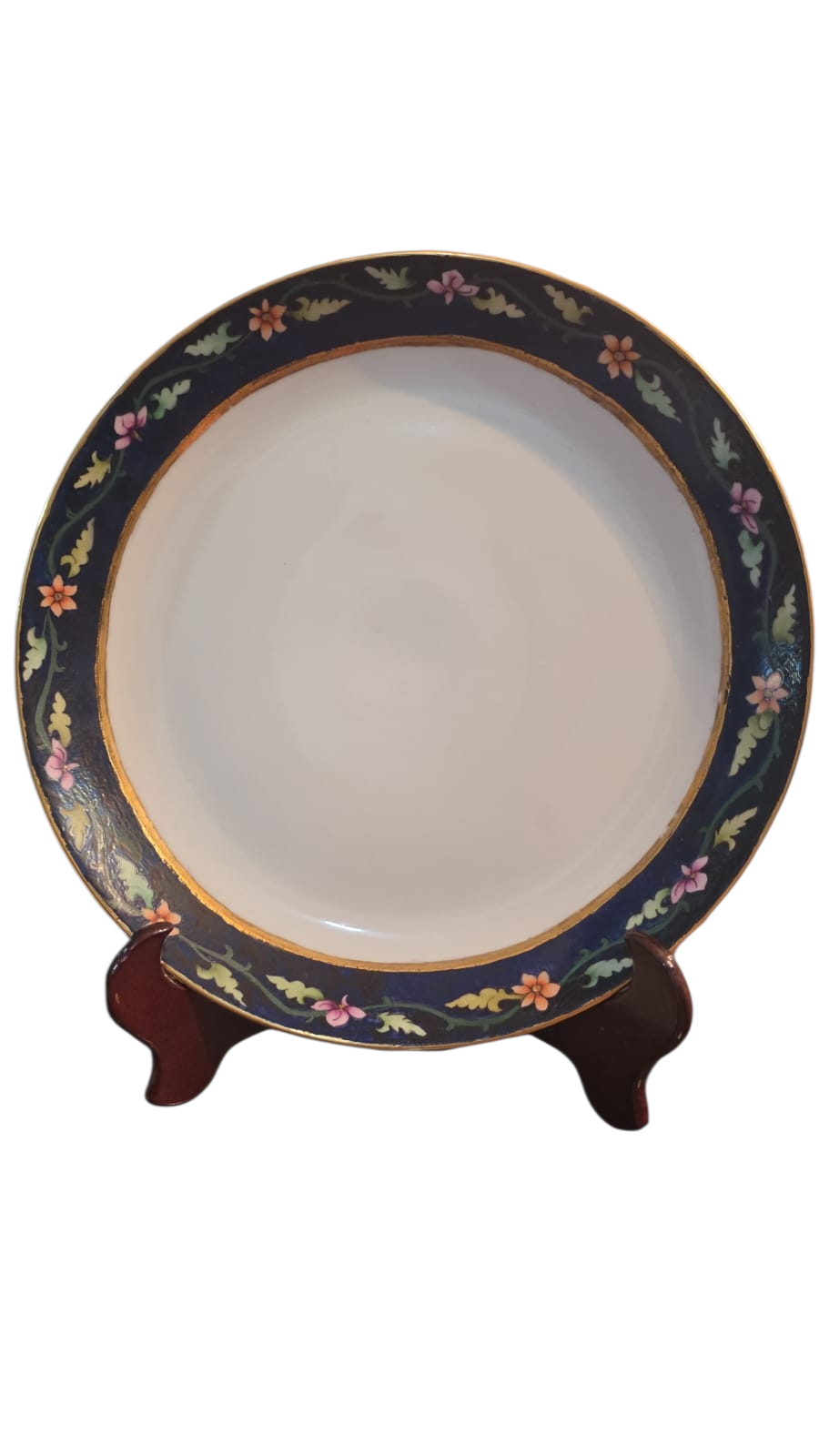 Grande prato de bolo de Porcelana
