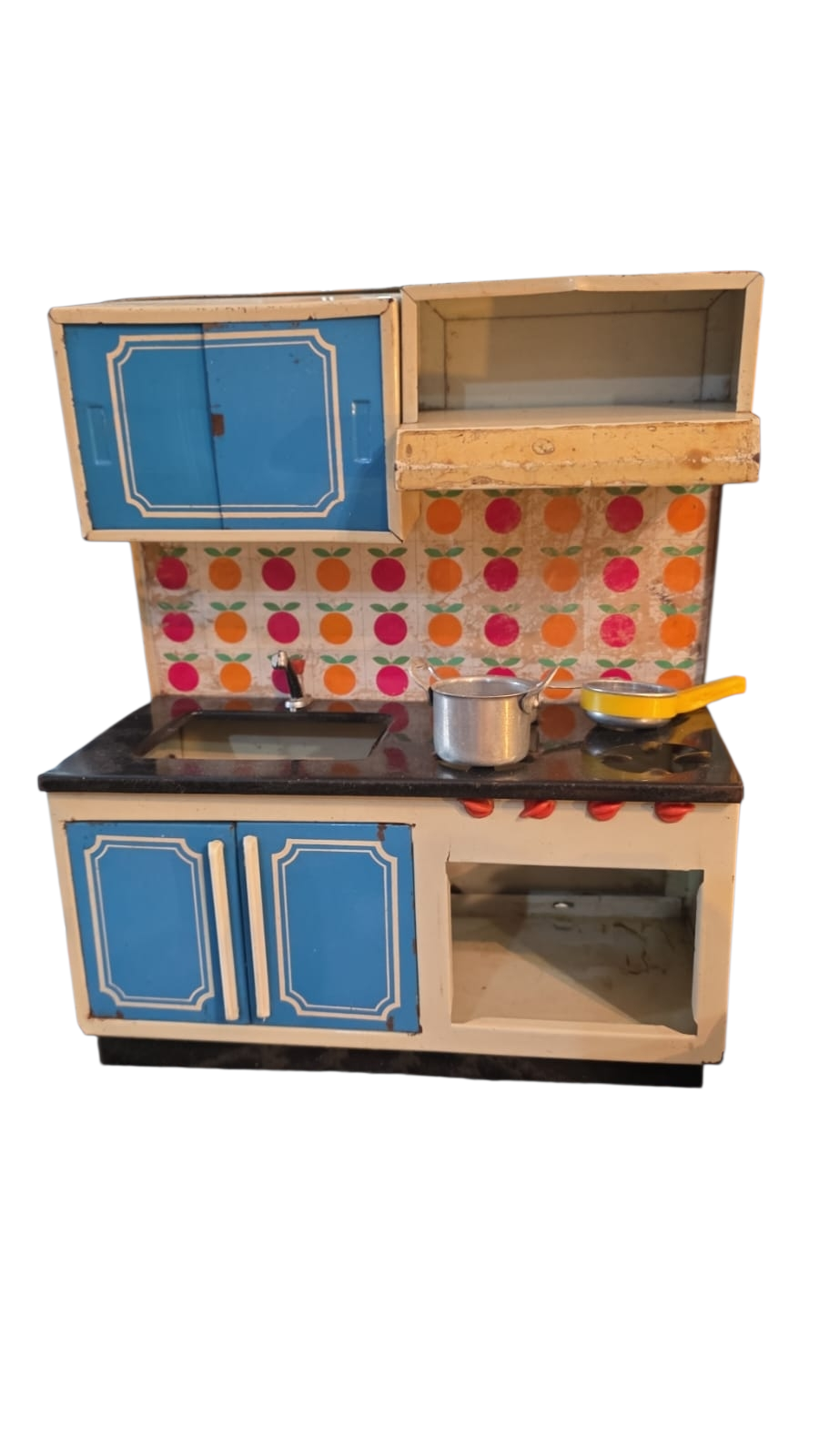 Cozinha de lata Banesa, brinquedos Anos 70