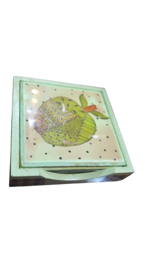Conjunto porta copos artesanais
