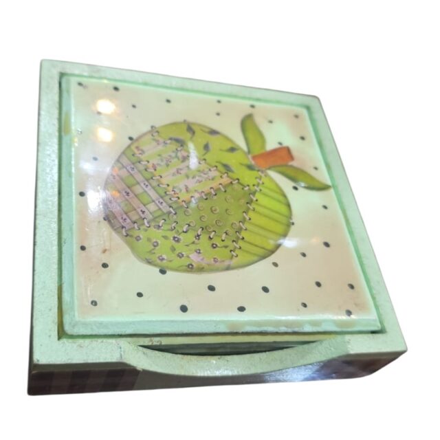 Conjunto porta copos artesanais