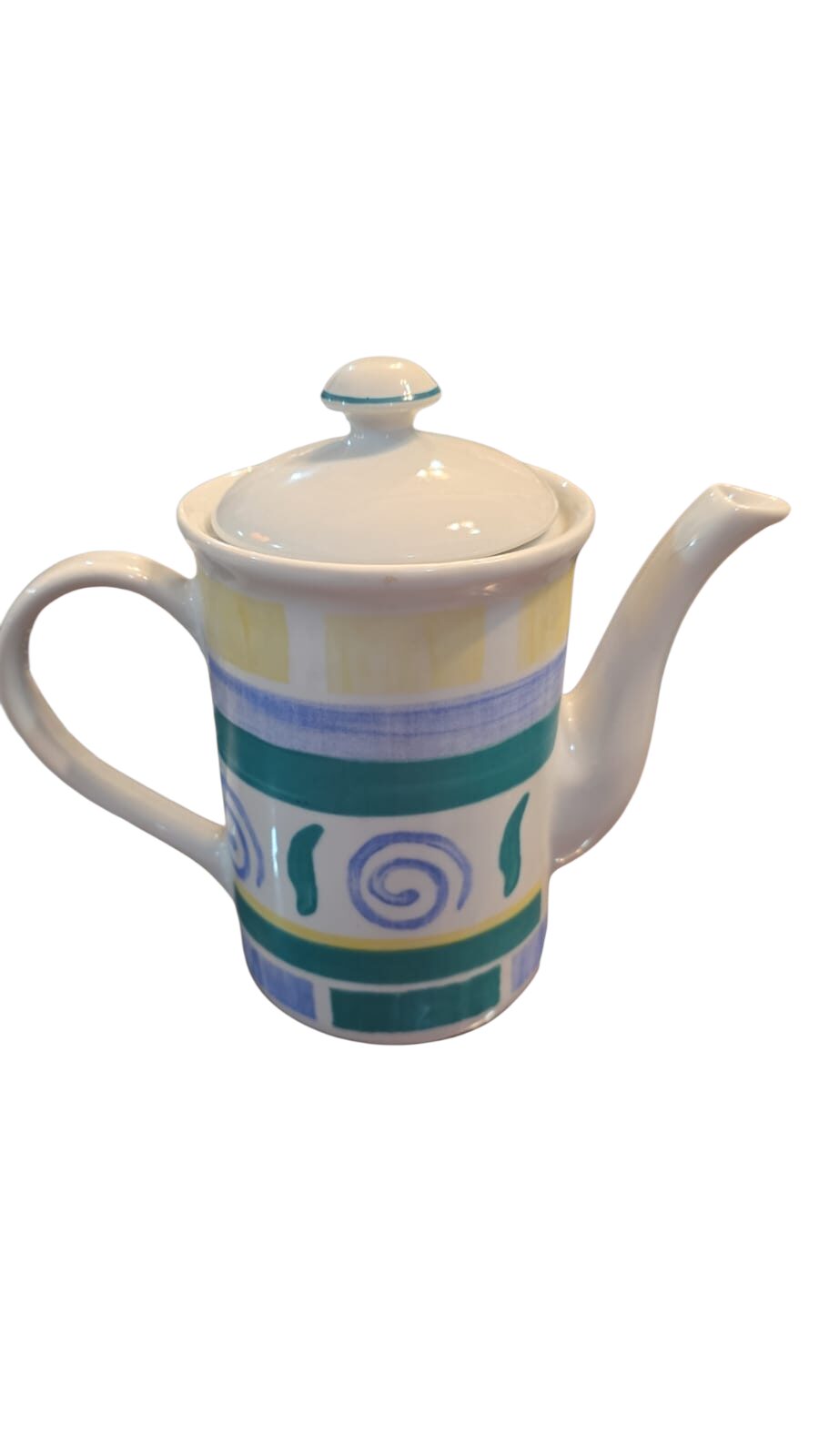 Belo bule de porcelana Veracruz