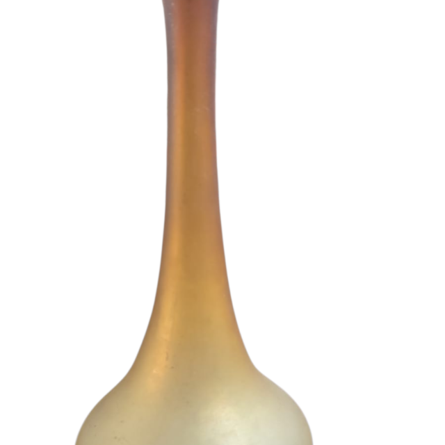 Elegante vaso em Murano fosco, ótimo estado de conservação
