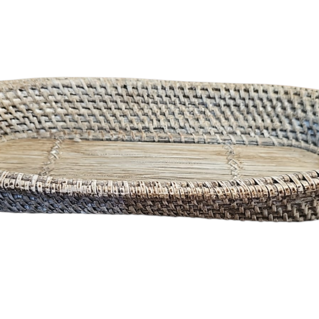 Antiga cesta artesanal para pães