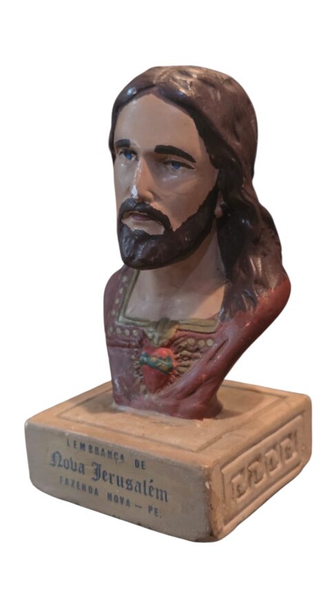 Imagem de gesso de Jesus
