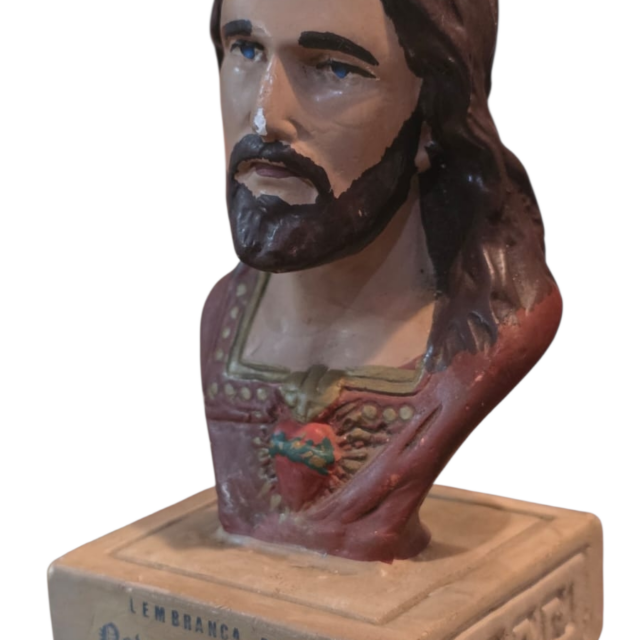 Imagem de gesso de Jesus
