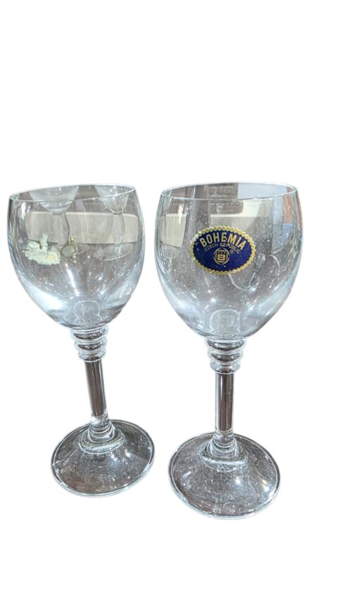 Taças em cristal Tcheco Bohemia. (valor unitário)