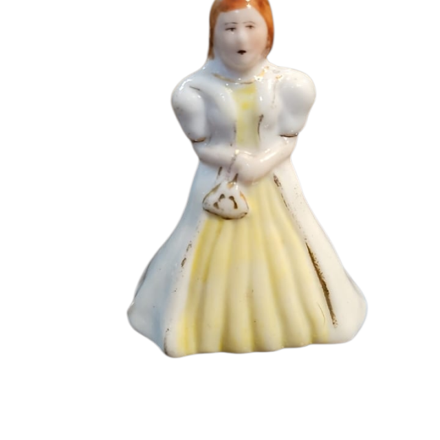 Antiga daminha de porcelana