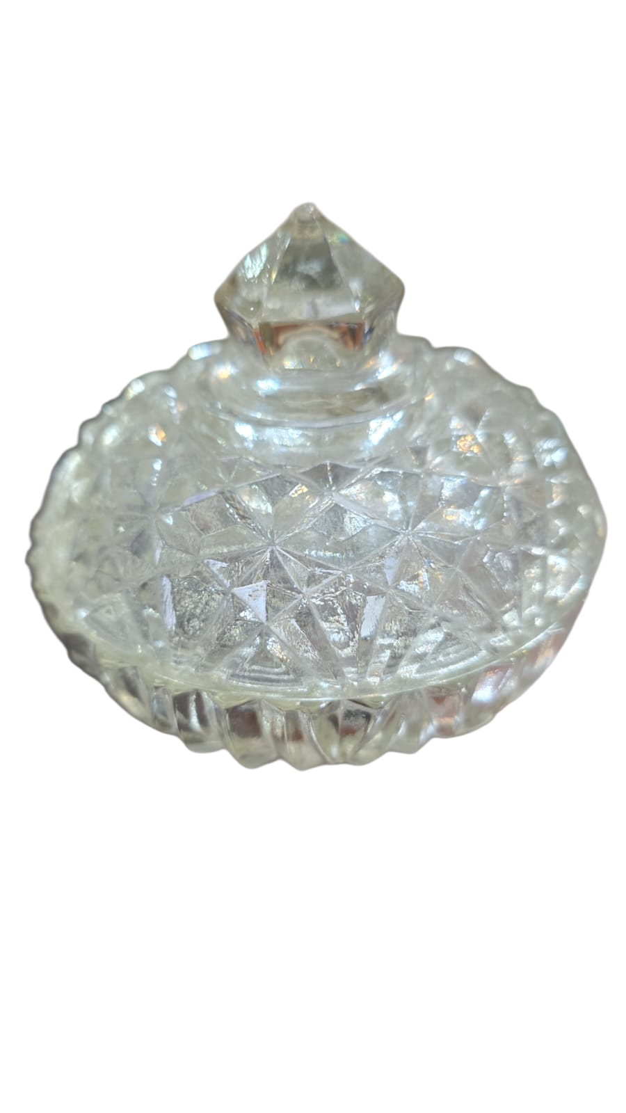 Antigo potiche em vidrão