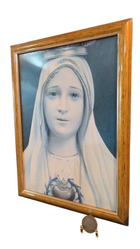 Quadro com imagem sacra