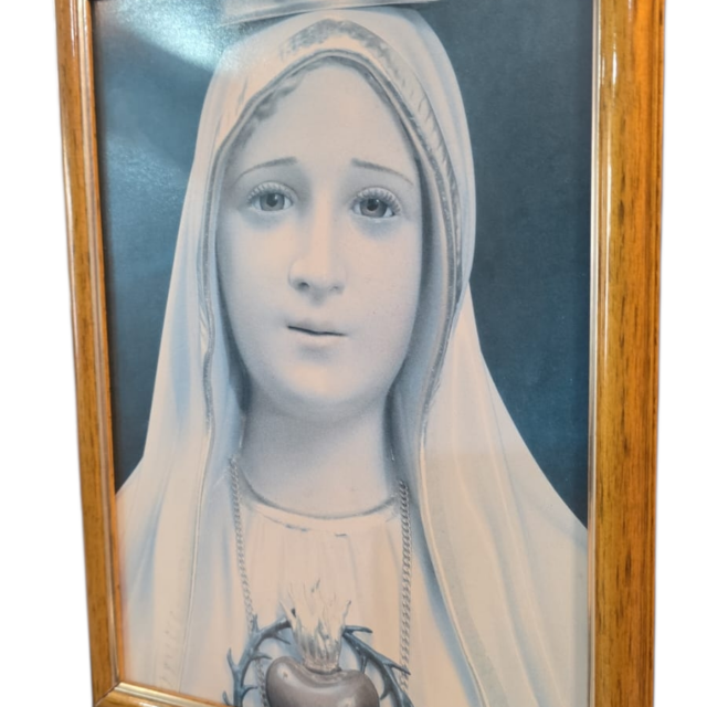 Quadro com imagem sacra
