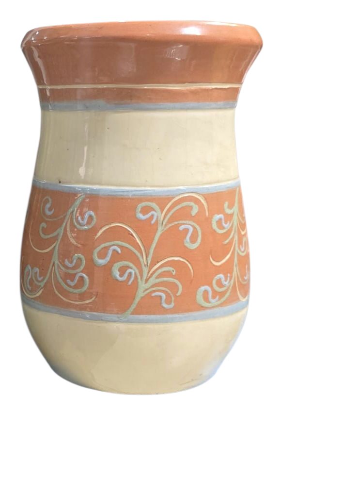 Vaso antigo grande, feito a mão