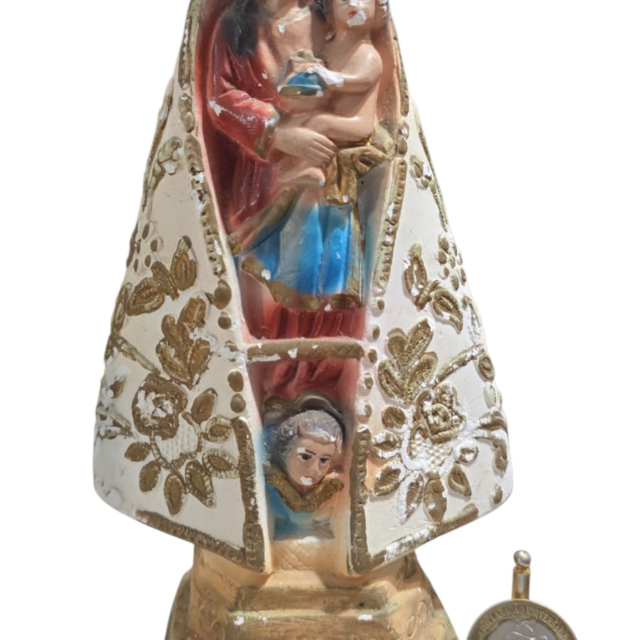 magem sacra de gesso