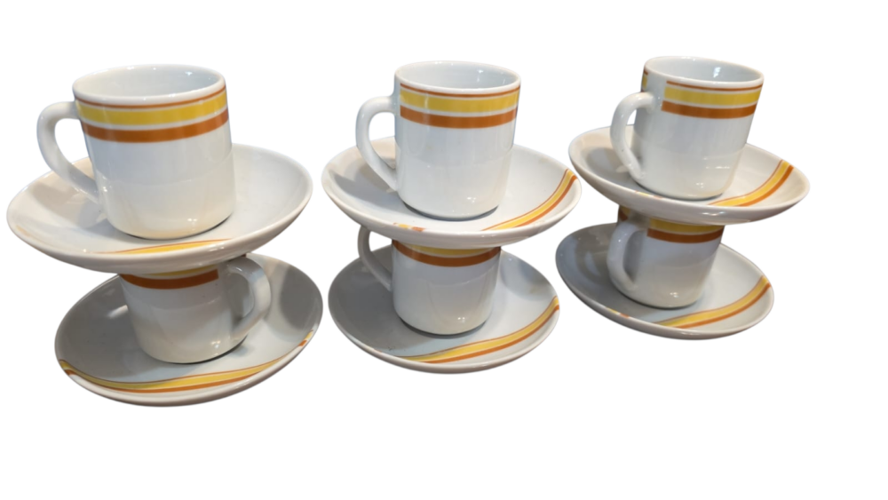 Xícaras porcelana Pozzani