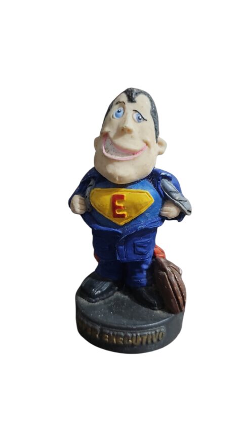 Escultura de resina Super Executivo