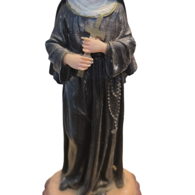 Imagem sacra de gesso