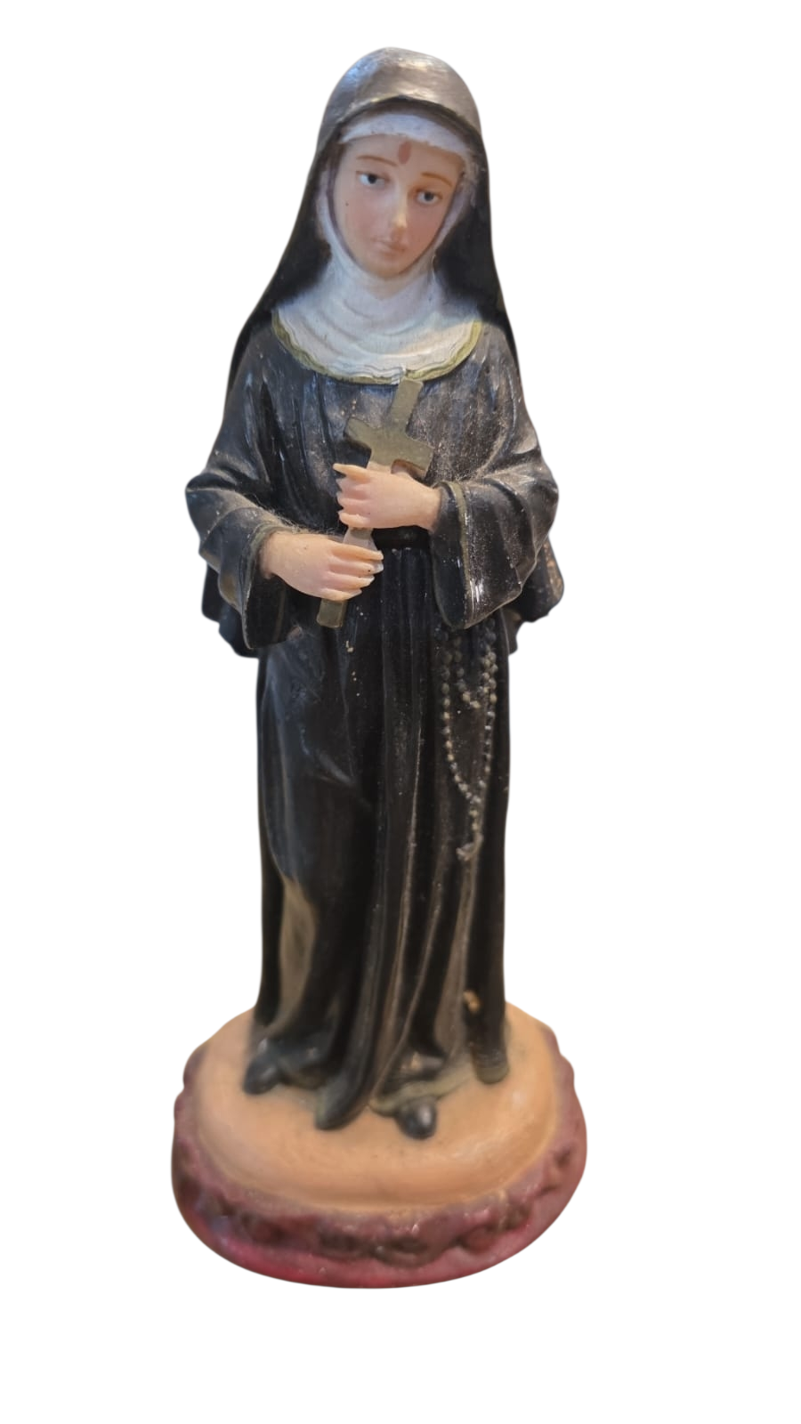 Imagem sacra de gesso